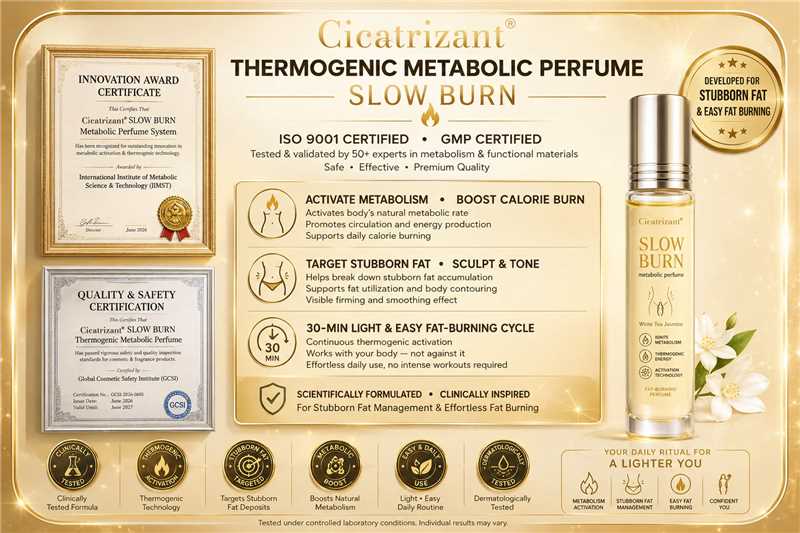 cicatrizant®-2026 Fat Burning Miracle - Latest technology development,SLOW BURN fat-burning fragrance.
