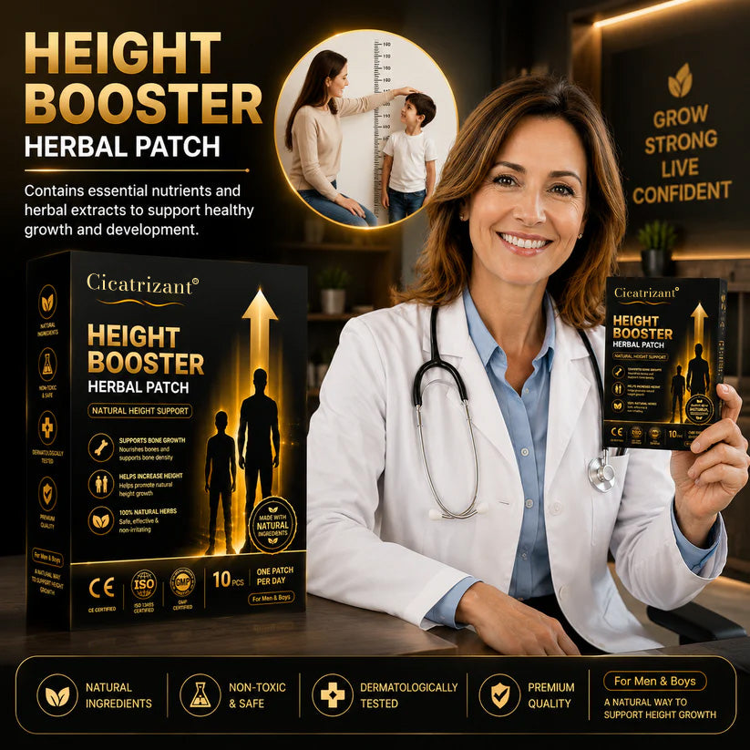 cicatrizant® - Increase your height by 2-4 inches in 30 days - no surgery, no medication, and no side effects！！