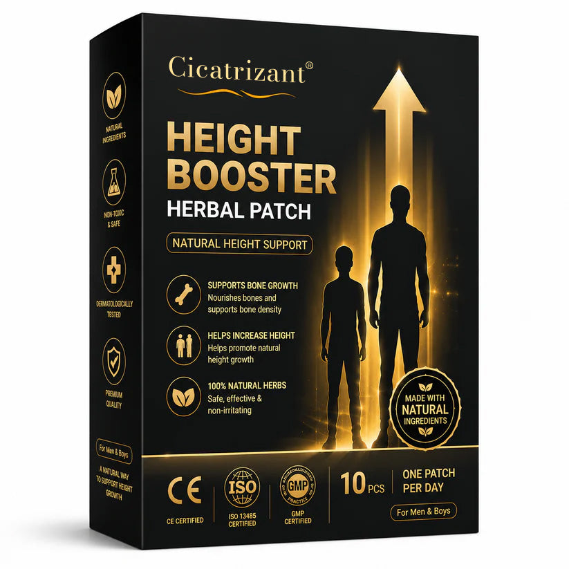 cicatrizant® - Increase your height by 2-4 inches in 30 days - no surgery, no medication, and no side effects！！
