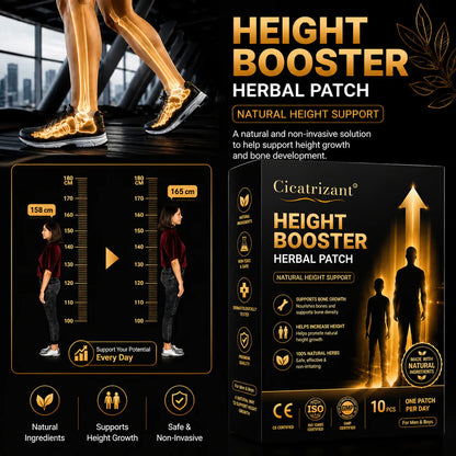 cicatrizant® - Increase your height by 2-4 inches in 30 days - no surgery, no medication, and no side effects！！