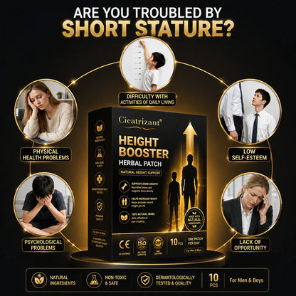 cicatrizant® - Increase your height by 2-4 inches in 30 days - no surgery, no medication, and no side effects！！