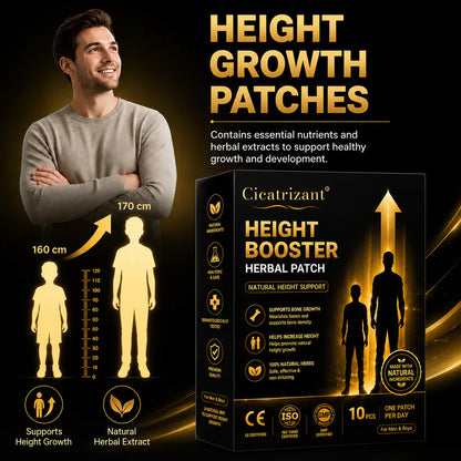 cicatrizant® - Increase your height by 2-4 inches in 30 days - no surgery, no medication, and no side effects！！
