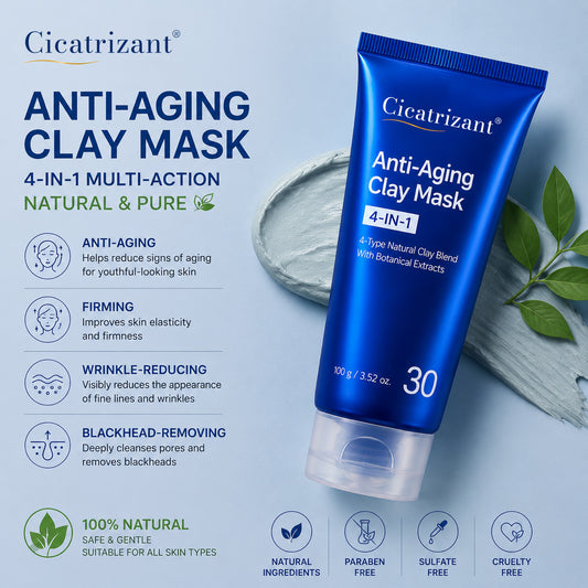 cicatrizant® - 🔥🎁Anti-aging, firming, wrinkle-reducing, blackhead-removing, 4-in-1 natural formula mud mask