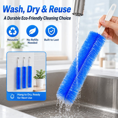💝 TODAY ONLY — 50% OFF 💝Bendable Microfiber Head,Reusable Dust Remover